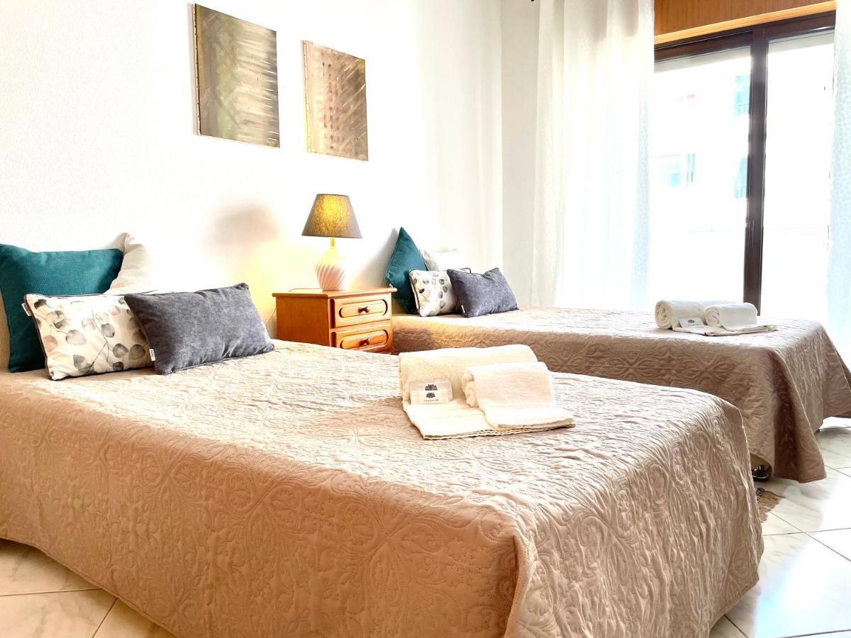 Atlantico View - Beach Front - Quarteira Ngoại thất bức ảnh